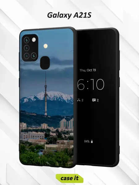 Case it Чехол на Samsung A21Sс принтом Коктобе