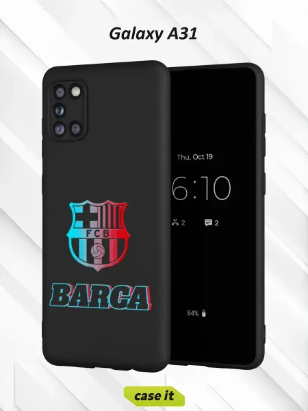 Case it Чехол на Samsung A31с принтом BARCA
