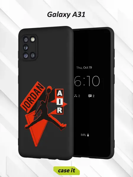 Case it Чехол на Samsung A31с принтом Jordan