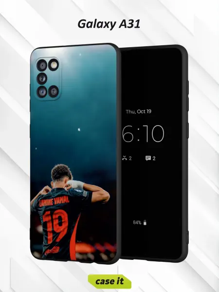 Case it Чехол на Samsung A31с принтом Ламин Ямаль