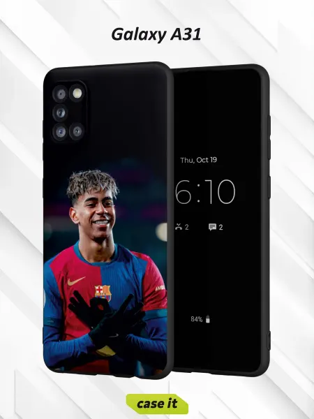 Case it Чехол на Samsung A31с принтом Футболист