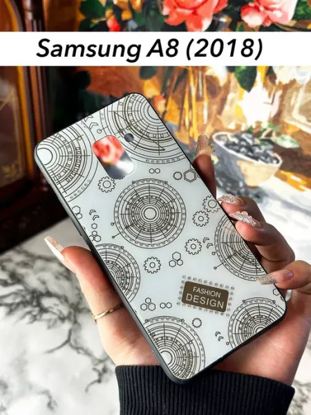 Kambar cases Чехол на телефон Samsung A8 глянцевый