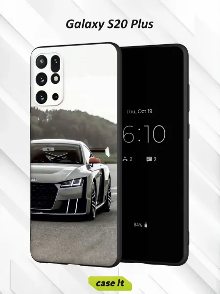 Case it Чехол на Samsung S20+с принтом Audi