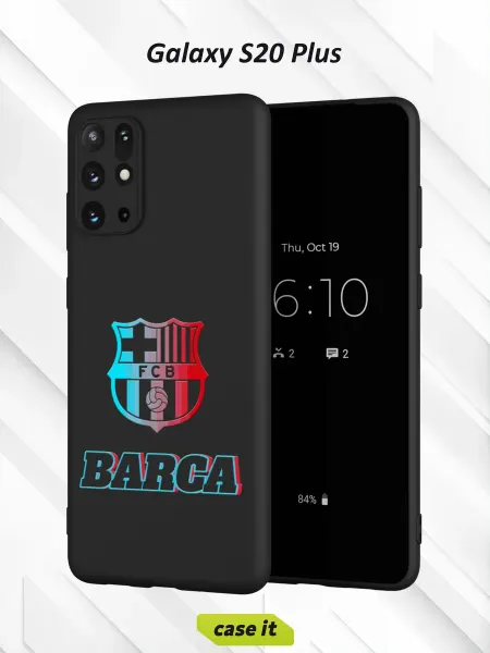Case it Чехол на Samsung S20+с принтом BARCA