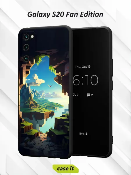 Case it Чехол на Samsung S20 FEс принтом Minecraft