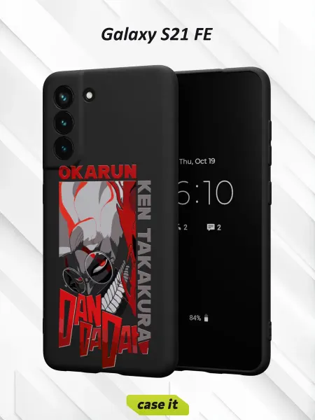 Case it Чехол на Samsung S21 FEс принтом Аниме Okarun