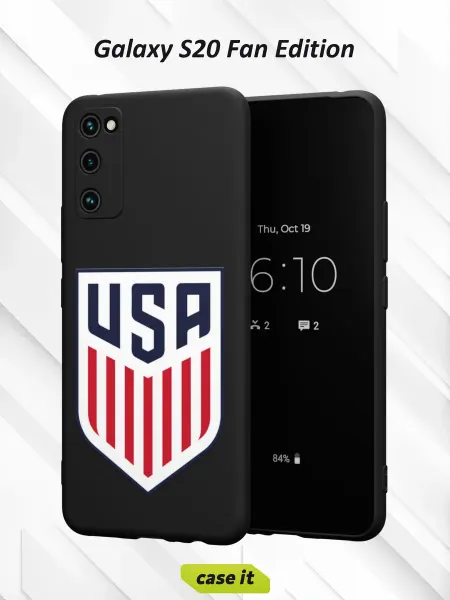 Case it Чехол на Samsung S20 FEс принтом USA