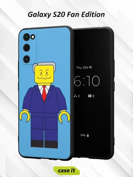 Case it Чехол на Samsung S20 FEс принтом Лего