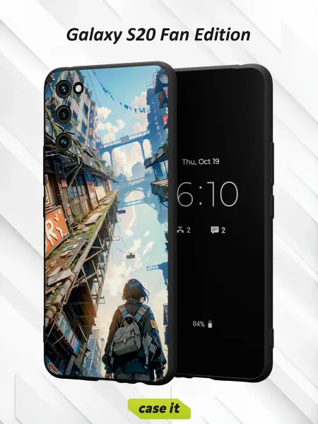 Case it Чехол на Samsung S20 FEс принтом Токио
