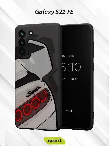 Case it Чехол на Samsung S21 FEс принтом Supra