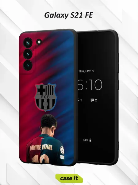 Case it Чехол на Samsung S21 FEс принтом Ламин Ямаль