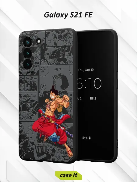 Case it Чехол на Samsung S21 FEс принтом Луффи