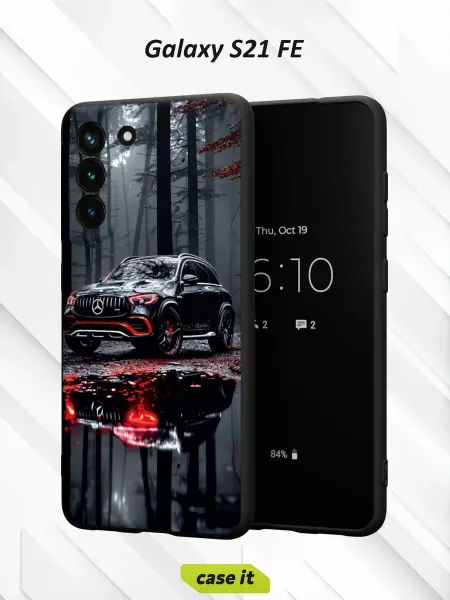 Case it Чехол на Samsung S21 FEс принтом Мерседес