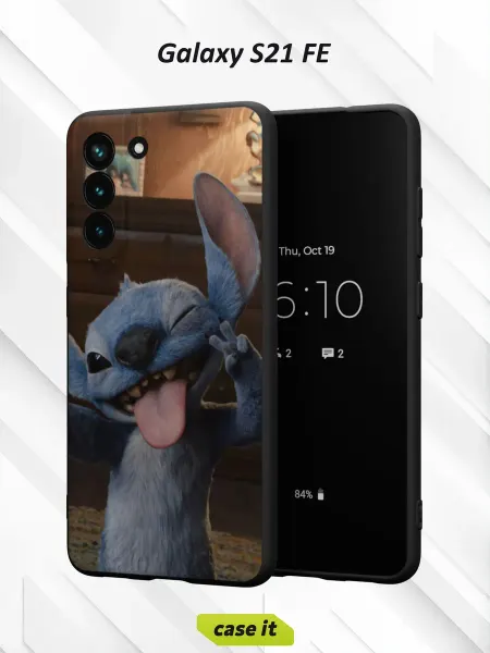 Case it Чехол на Samsung S21 FEс принтом Стич