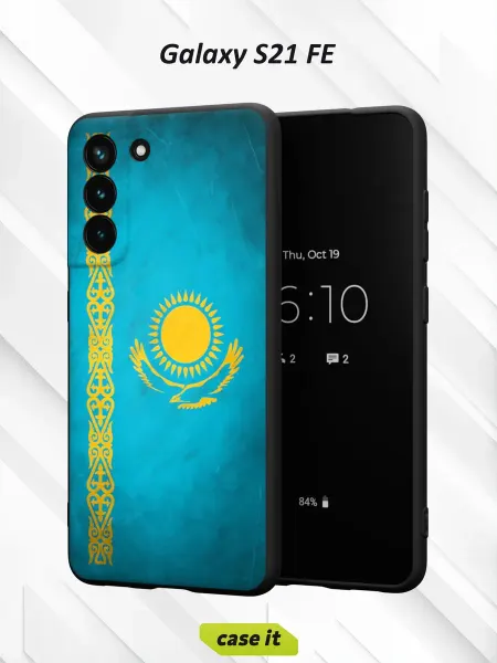 Case it Чехол на Samsung S21 FEс принтом Флаг
