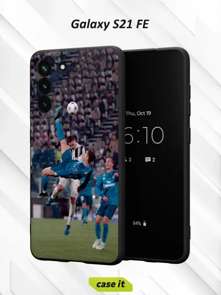 Case it Чехол на Samsung S21 FEс принтом Футбол