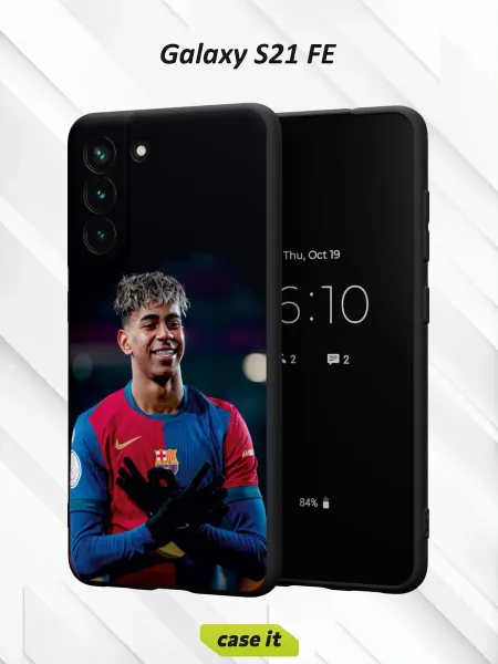 Case it Чехол на Samsung S21 FEс принтом Футболист