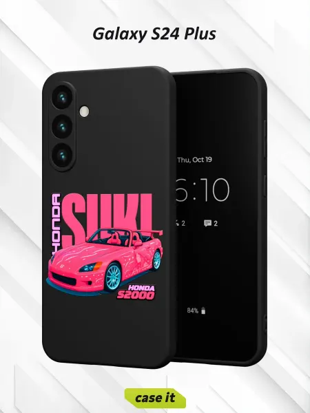 Case it Чехол на Samsung S24 Plus с принтом Honda