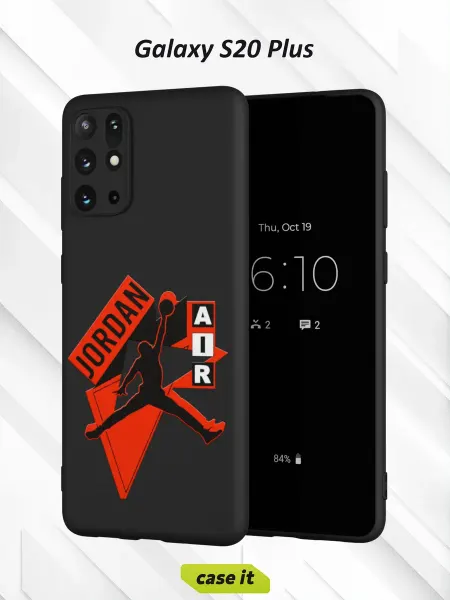 Case it Чехол на Samsung S20+с принтом Jordan