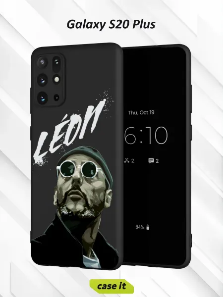 Case it Чехол на Samsung S20+с принтом Leon
