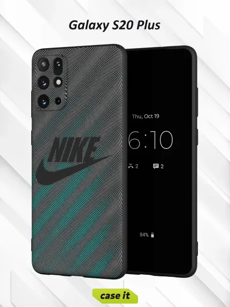 Case it Чехол на Samsung S20+с принтом Nike