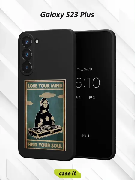 Case it Чехол на Samsung S23 Plusс принтом Мона Лиза
