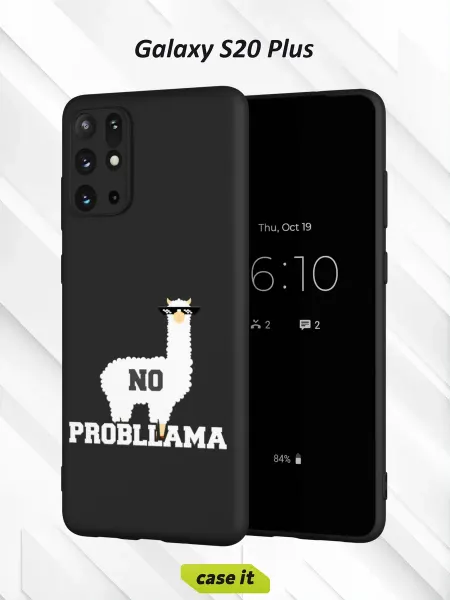 Case it Чехол на Samsung S20+с принтом Probllama
