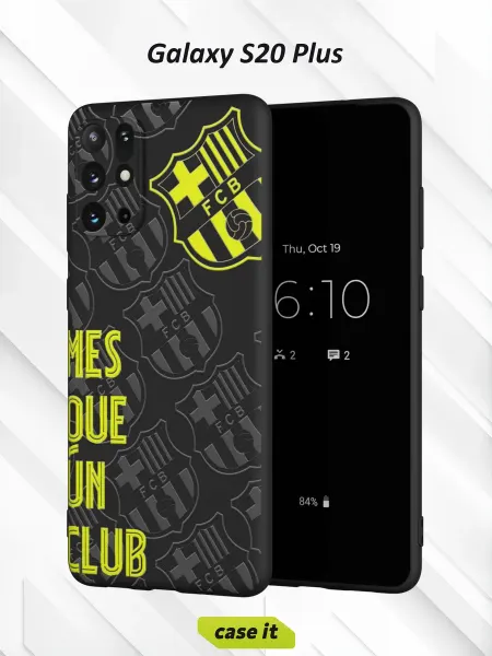 Case it Чехол на Samsung S20+с принтом Реал Мадрид