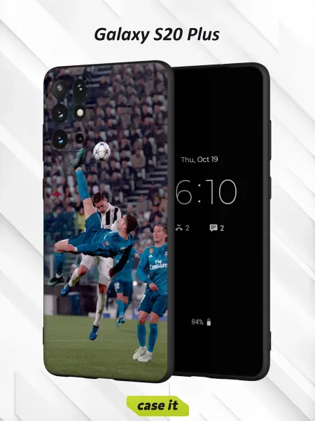 Case it Чехол на Samsung S20+с принтом Футбол