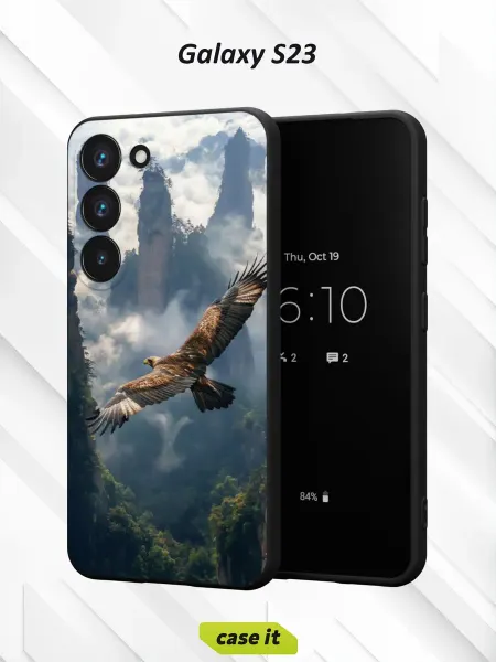 Case it Чехол на Samsung S23 с принтом Орел