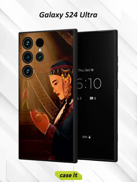 Case it Чехол на Samsung S24 Ultraс принтом Девушка