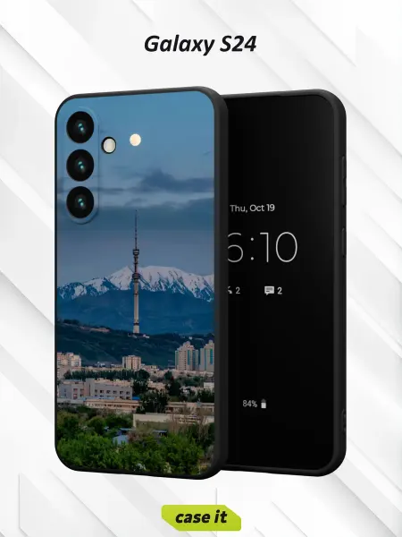 Case it Чехол на Samsung S24с принтом Коктобе