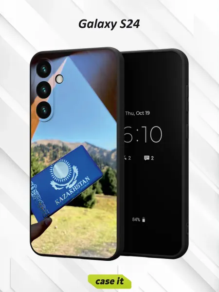 Case it Чехол на Samsung S24с принтом Шоколад
