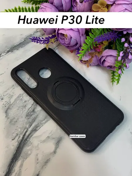 Kambar cases Чехол на телефон Huawei Nova P30 LITE с кольцом матовый
