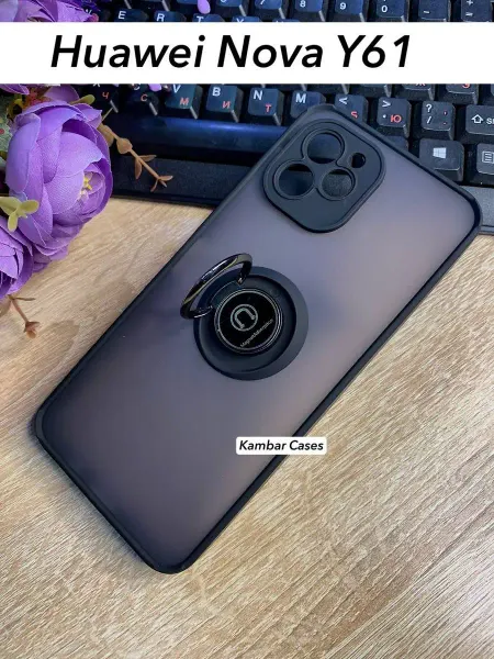 Kambar cases Чехол на телефон Huawei Nova Y61 с кольцом