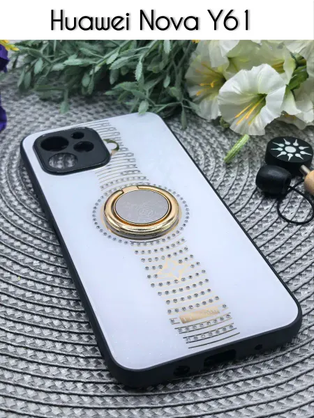SALMAN COVERS Чехол на Huawei Nova Y61 со стразами блестящий
