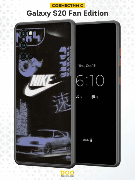 DesignOnCase Чехол Бампер на Samsung S20 FE с принтом Toyota