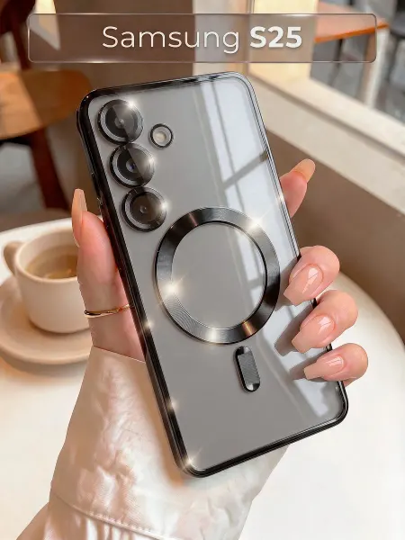 РИНОФОН Чехол с магнитом MagSafe на Samsung Galaxy S25