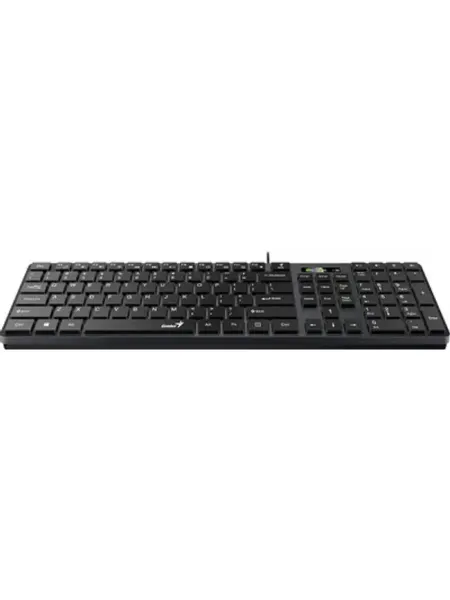 GENIUS Клавиатура SlimStar 126 проводная Мембранная, Для ПК