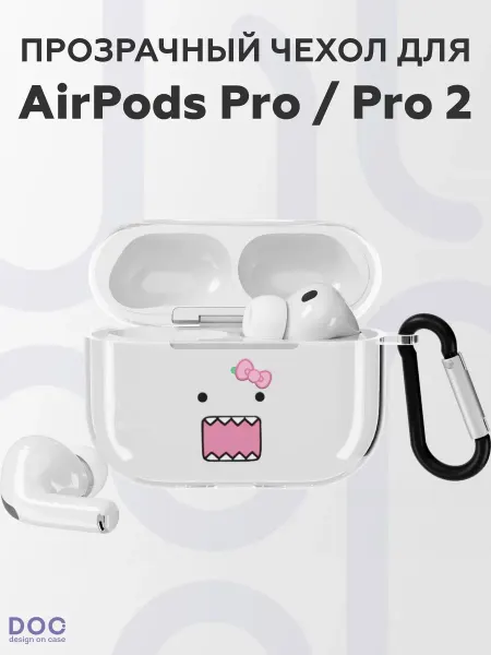 DesignOnCase Чехол на AirPods Pro AirPods Pro 2 с принтом Hello Kitty