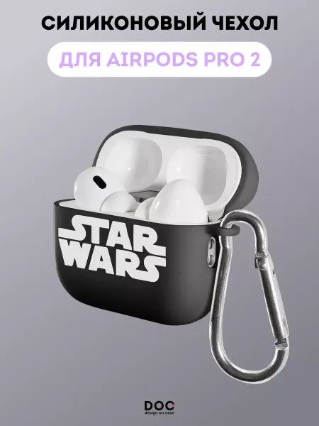 DesignOnCase Чехол на AirPods Pro AirPods Pro 2 матовый принт Star Wars