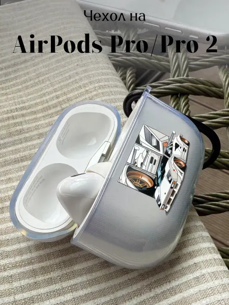 Be Unique Чехол на AirPods Pro и Pro 2 с принтом Lamborghini