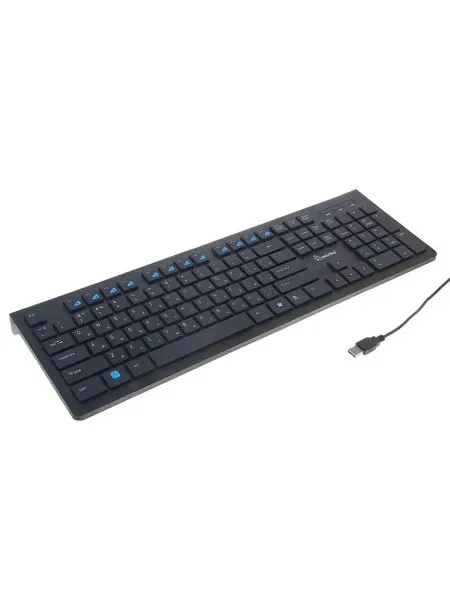 SmartBuy Клавиатура 206 Slim, проводная, мембранная
