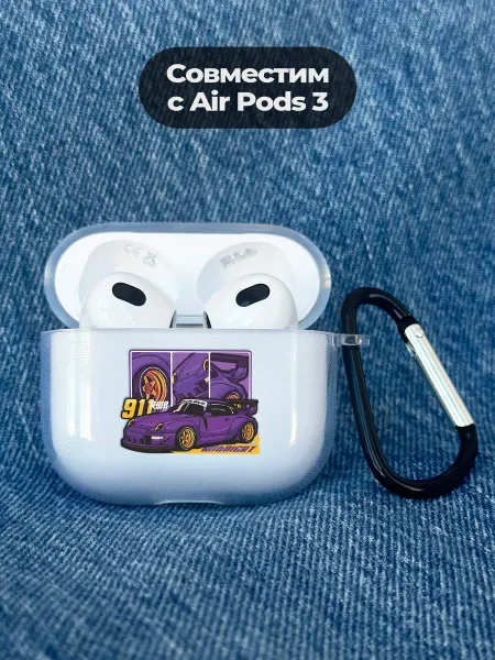 ESSE CASE Чехол на AirPods 3 с принтом rwb porsche 911