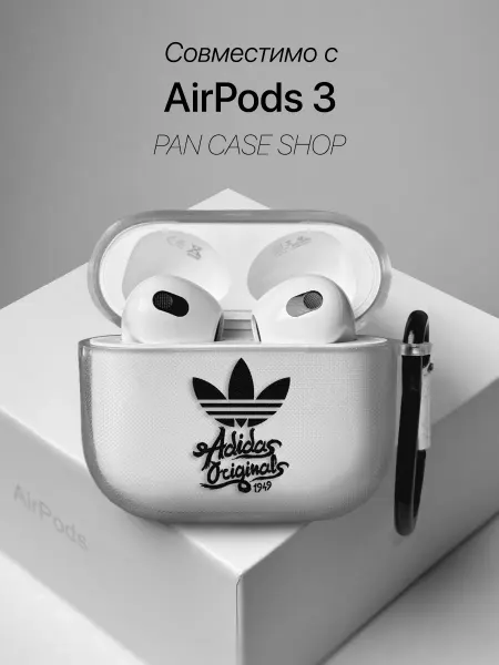 PANCASE Чехол на AirPods 3 с принтом Adidas Originals