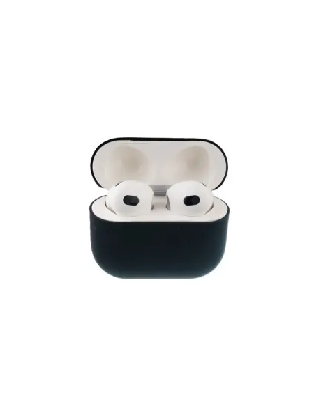 NL Чехол для наушников Airpods 3 Silicone case черный