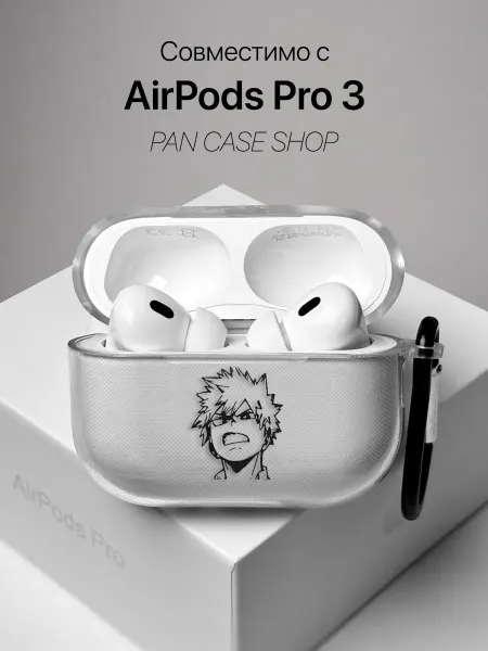 PANCASE Чехол на AirPods Pro 3 Аниме