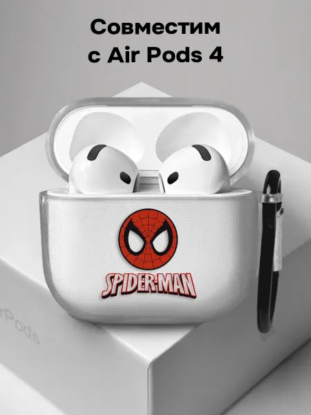ANP Case Чехол на AirPods 4 Человек Паук
