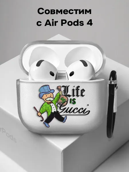 ESSE CASE Чехол на AirPods 4 Деньги
