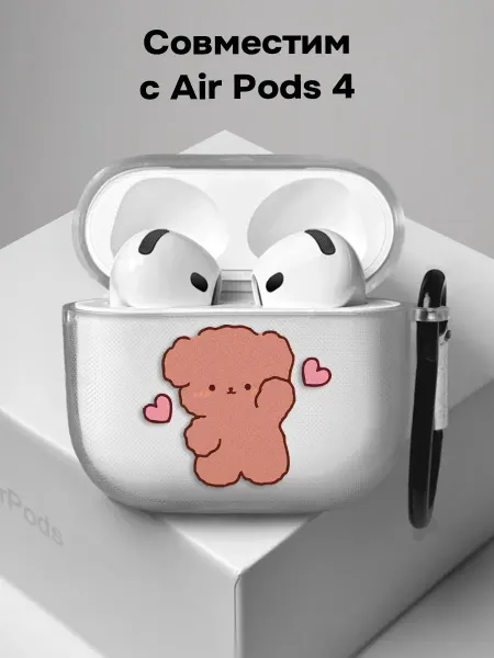 ESSE CASE Чехол на AirPods 4 Мишка